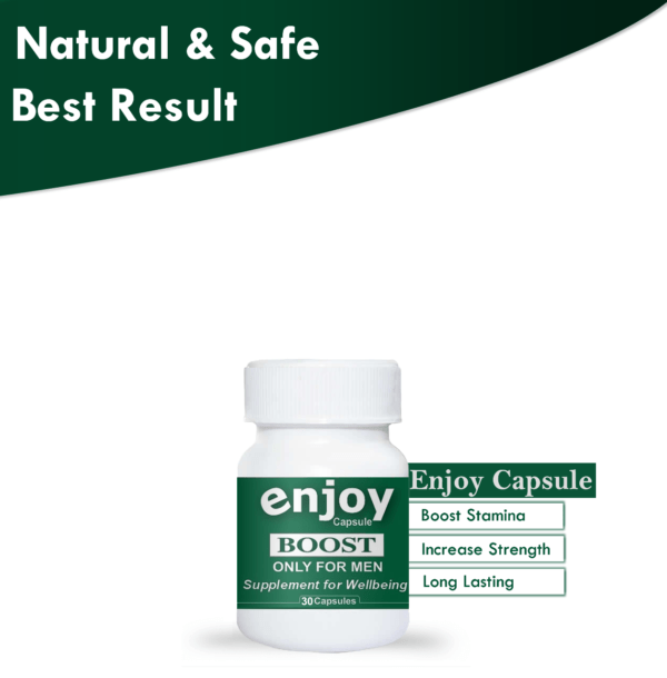 Enjoy Booster, Enjoy Booster capsule, enjoy capsule for sex, sexual performance supplement, power booster sex pills