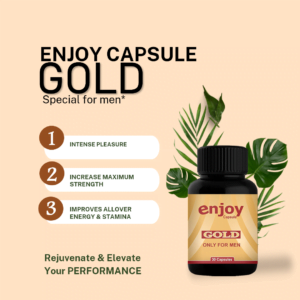 performance booster, sex supplement, herbal supplement for men, male sex booster, Gold enjoy capsule